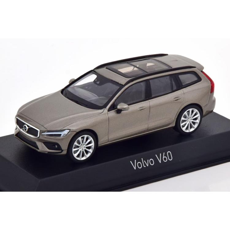 ノレブ 1/43 ボルボ V60 2018 ライトグレーメタリック Norev 1:43