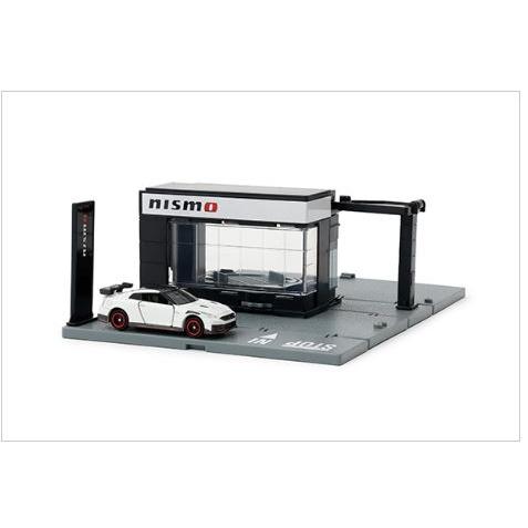 日産特注 トミカ 日産 NISMO R35 GT-R + トミカタウン ニスモショップ