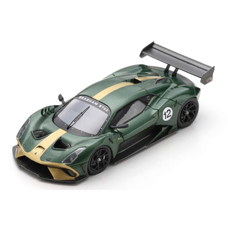 スパーク 1/43 ブラバム BT62 #12 プレス 2019 グリーン SPARK 1:43