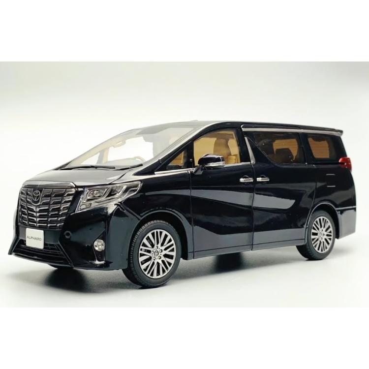 Keng Fai 1/18 トヨタ アルファード ブラック 開閉 左ハンドル : 寝具