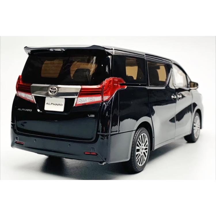 Keng Fai 1/18 トヨタ アルファード ブラック 開閉 左ハンドル : 寝具