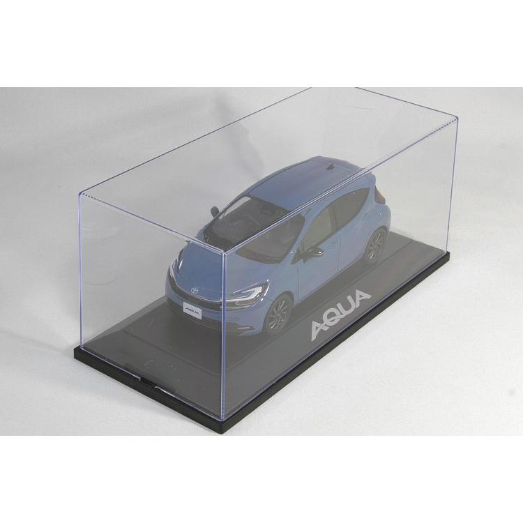 トヨタ特注 1/30 新型 アクア グレイッシュブルー カラーサンプル 2025