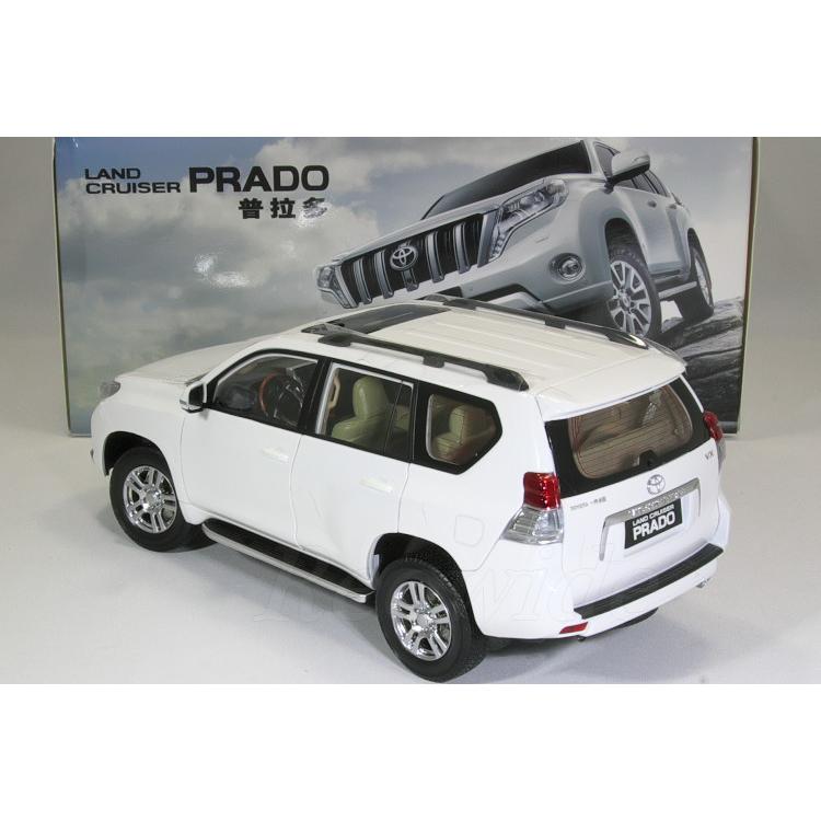 トヨタ特注 1/18 トヨタ ランドクルーザー プラド ホワイト 150