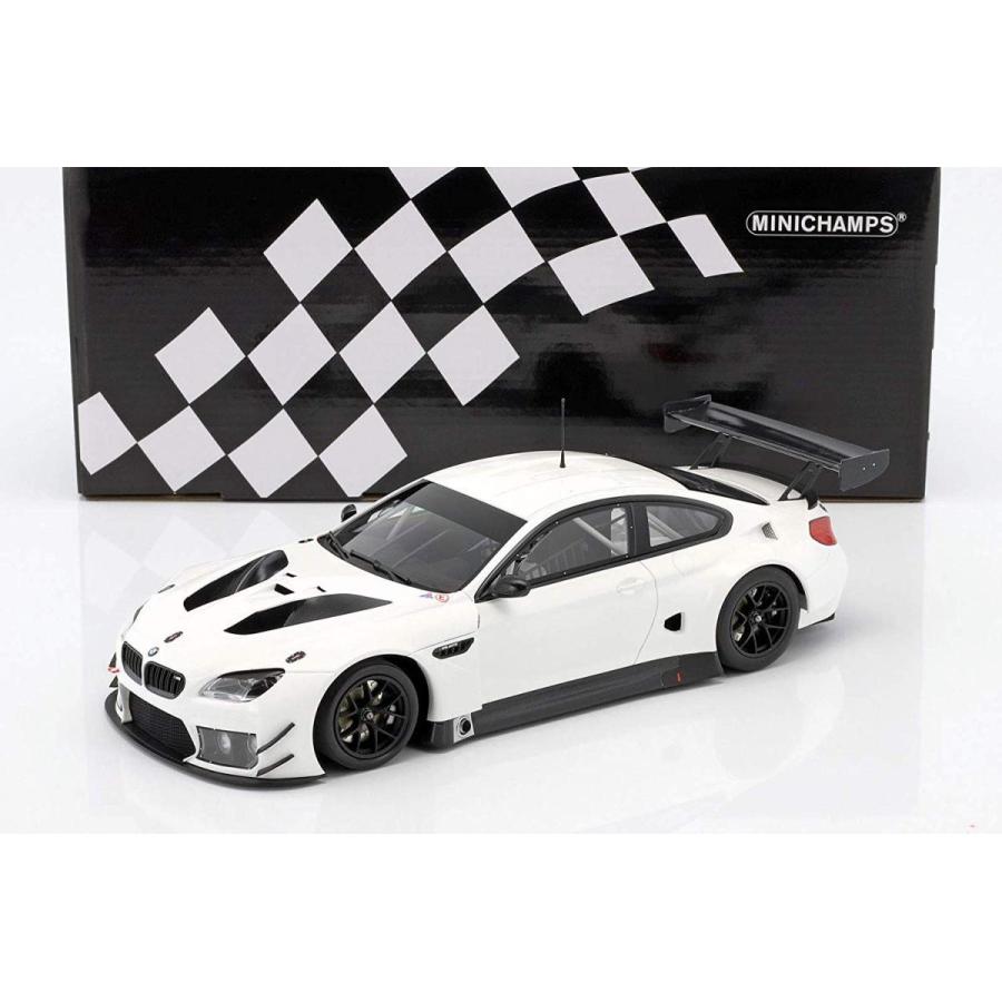 ミニチャンプス 1/18 BMW M6 GT3 プレーンボディ エディション 2016