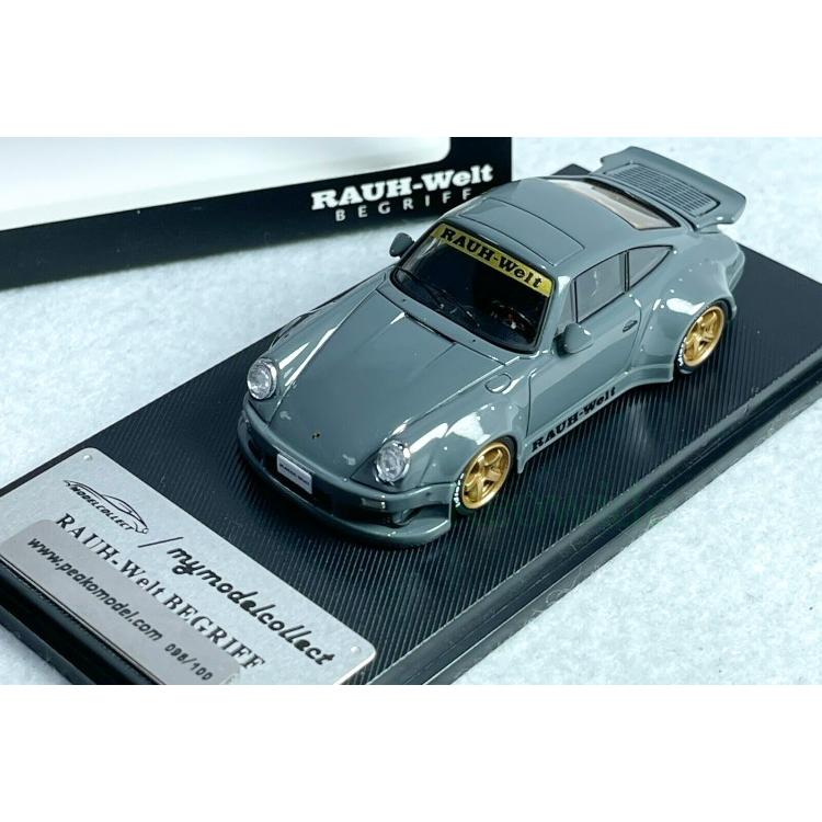 モデルコレクト 1/64 RWB 930 3.8 Type Wing セメントグレー ホイール