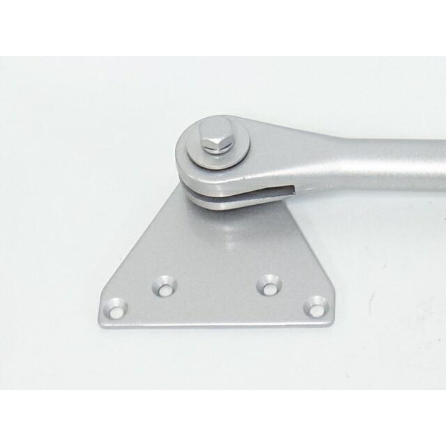 ニッカナ(nhn) ドアクローザー ドアチェック131P シルバー色ストップ付