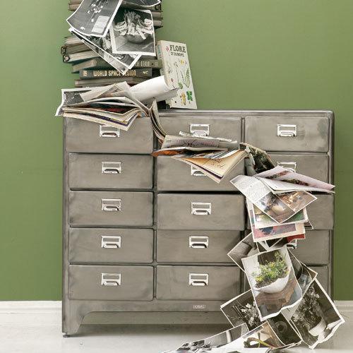 DULTON（ダルトン） キャビネット チェスト スチール シンプル