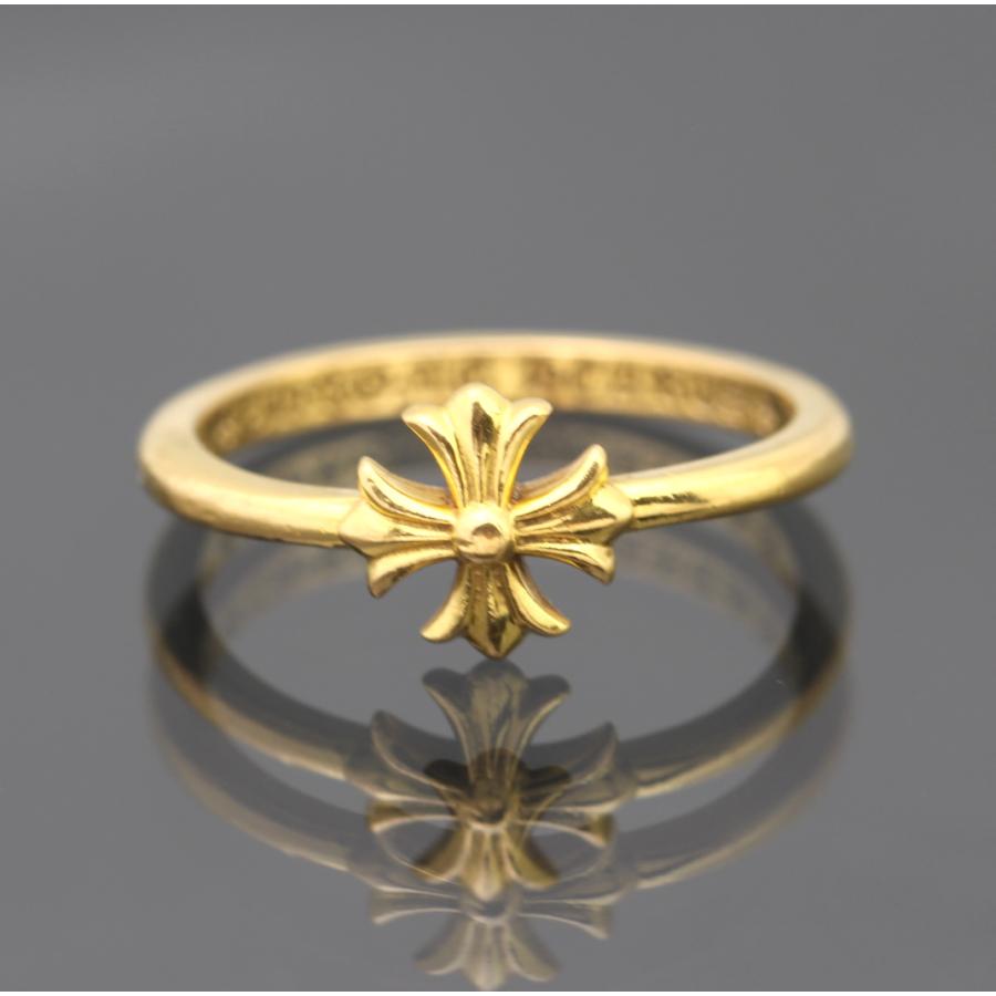 CHROME HEARTS（クロムハーツ） CHプラス バブルガムリング 22K 約7号