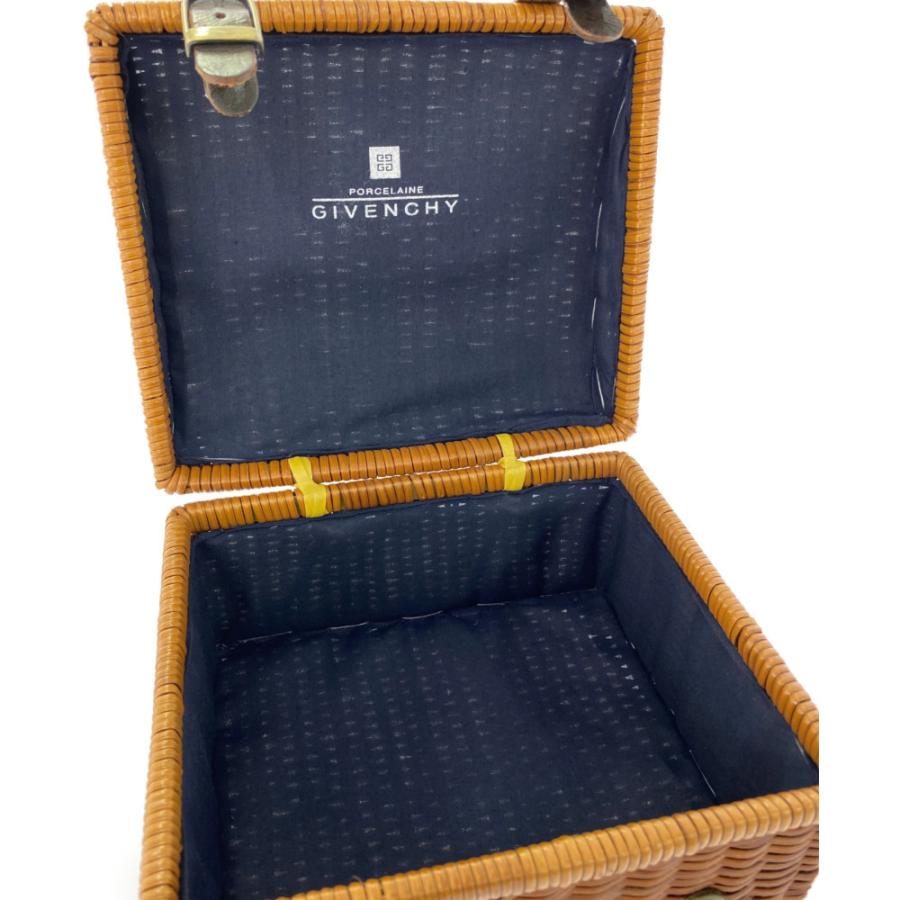 ジバンシー(ジバンシィ) バスケット かごバッグ ハンドバッグ/ブラウン