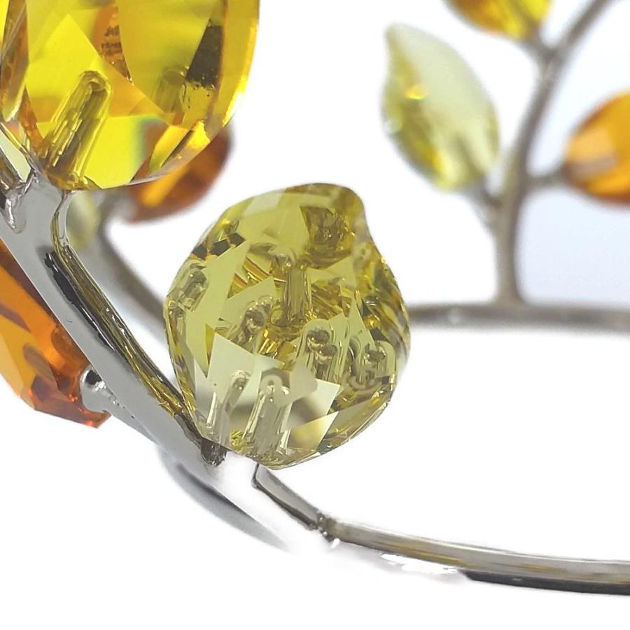 SWAROVSKI（スワロフスキー） スワロフスキーCrystalTopaz Leaves