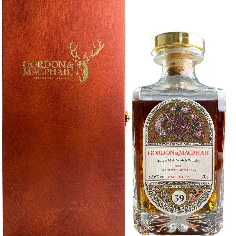 Celtic Label Crystal Decanter Grenlivet 39 yo [1979] / ゴードン