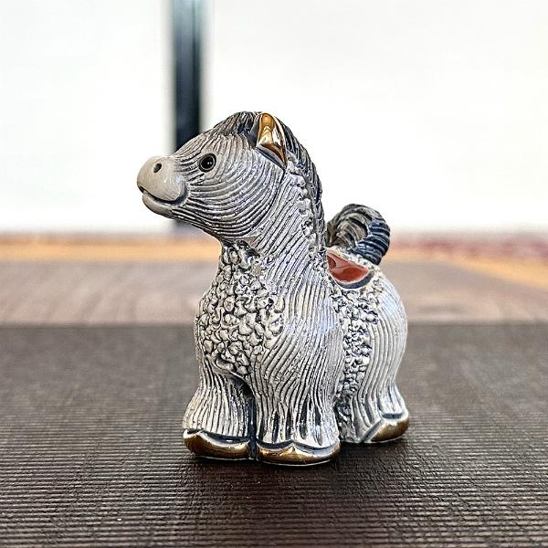 置物 ウマ うま 馬 シマウマ しまうま 陶器 MI25 : リンコナダ(日本