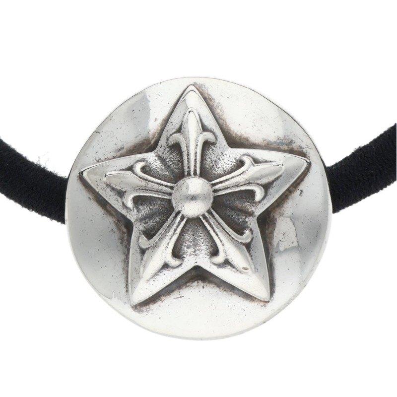 CHROME HEARTS（クロムハーツ） HAIRBAND スターボタンヘアゴム