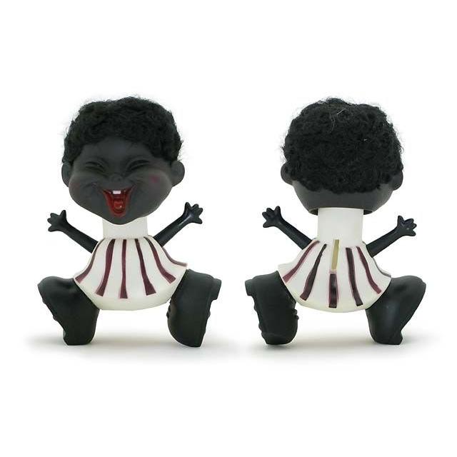 ボビング ブラックドール 黒人 首振り人形 : RINKY DINK Yahoo!店