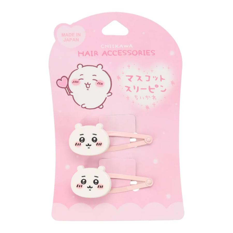 在庫処分》 ちいかわ マスコットスリーピン2P ヘアピン ヘアクリップ