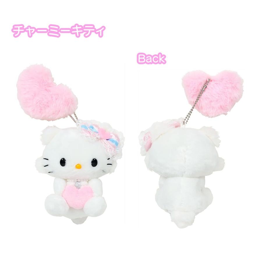サンリオ 平成うまれキャラクター ふわふわハート マスコット ホルダー