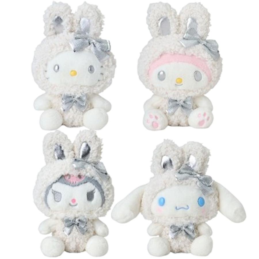 サンリオ ぬいぐるみ ふわふわスノーラビット ハローキティ マイ