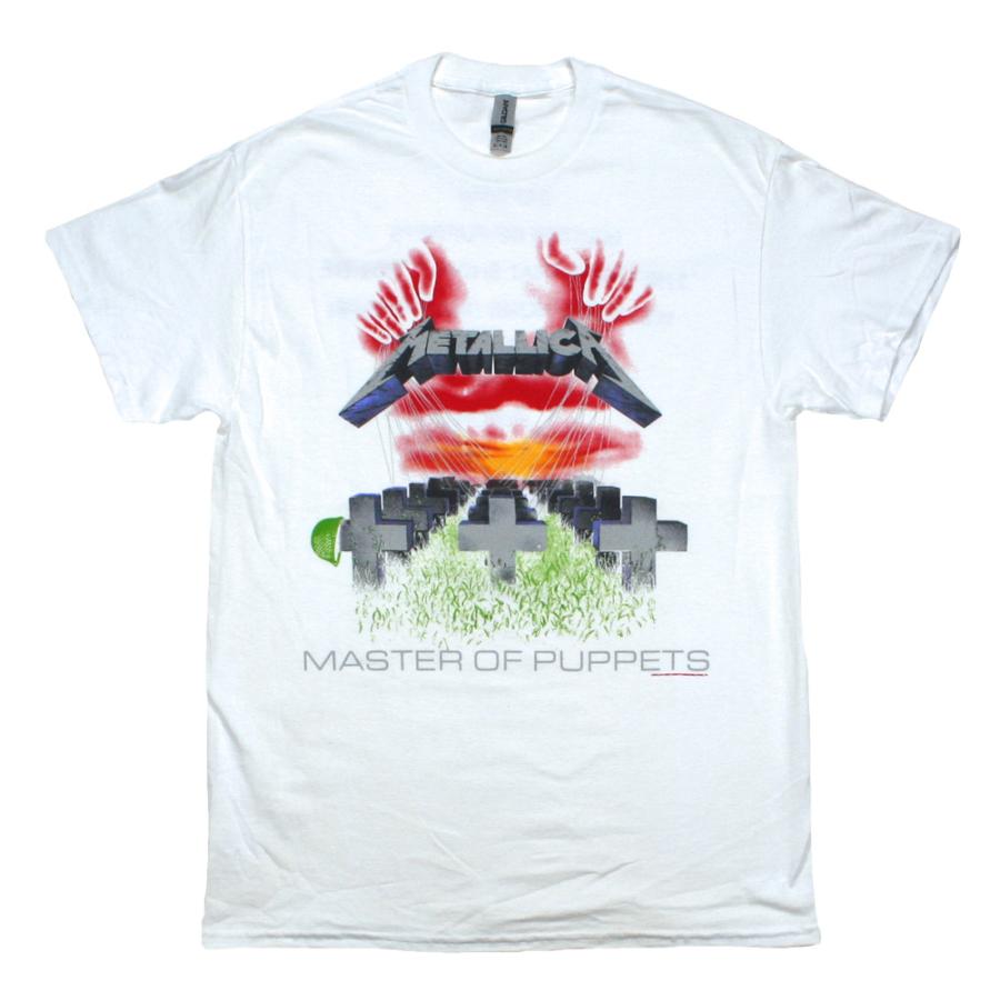 Metallica / Master of Puppets Tee 5 (White) - メタリカ Tシャツ