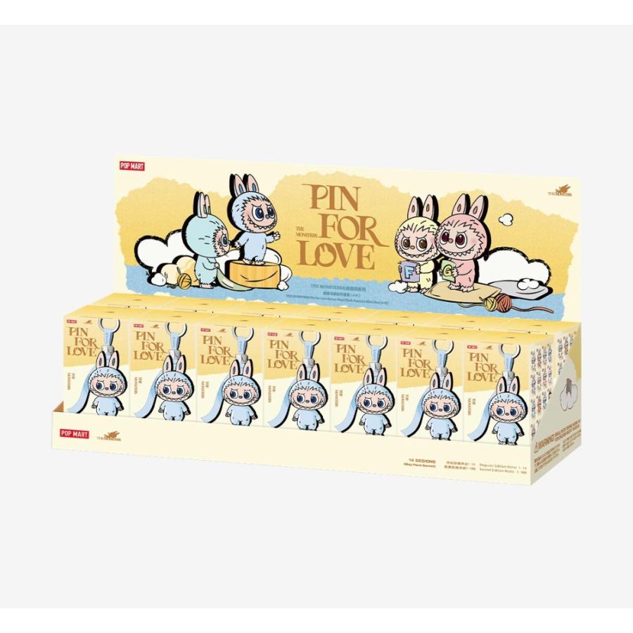 POP MART（ポップマート） 正規品保証 THE MONSTERS PIN FOR LOVE