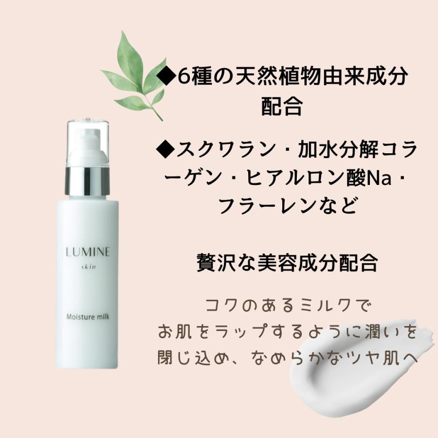 ルミネスキン モイスチャーミルク100ml 保湿乳液 ヒト型セラミド配合