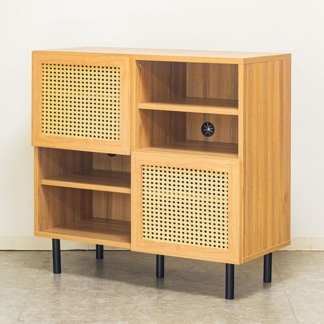 キャビネット サイドボード 収納棚 リビング 収納 ラック 木製