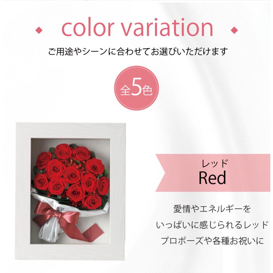 プリザーブドフラワー ギフト 花 ローズフレームブーケ 花束 ブーケ