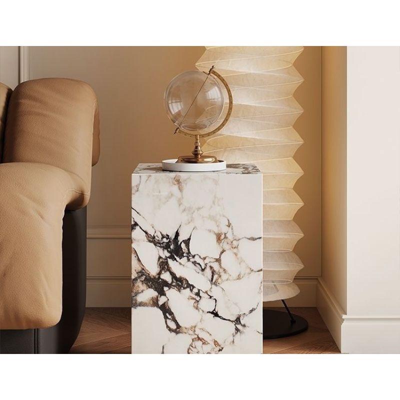 サイドテーブル コーヒーテーブル 大理石風 ラグジェアリー ホテル