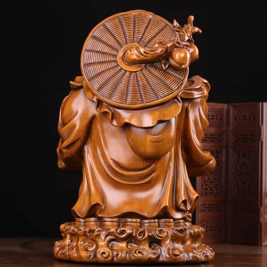 布袋様 オブジェ インテリア リビング 玄関 昇運 風水 置物 縁起物 魔