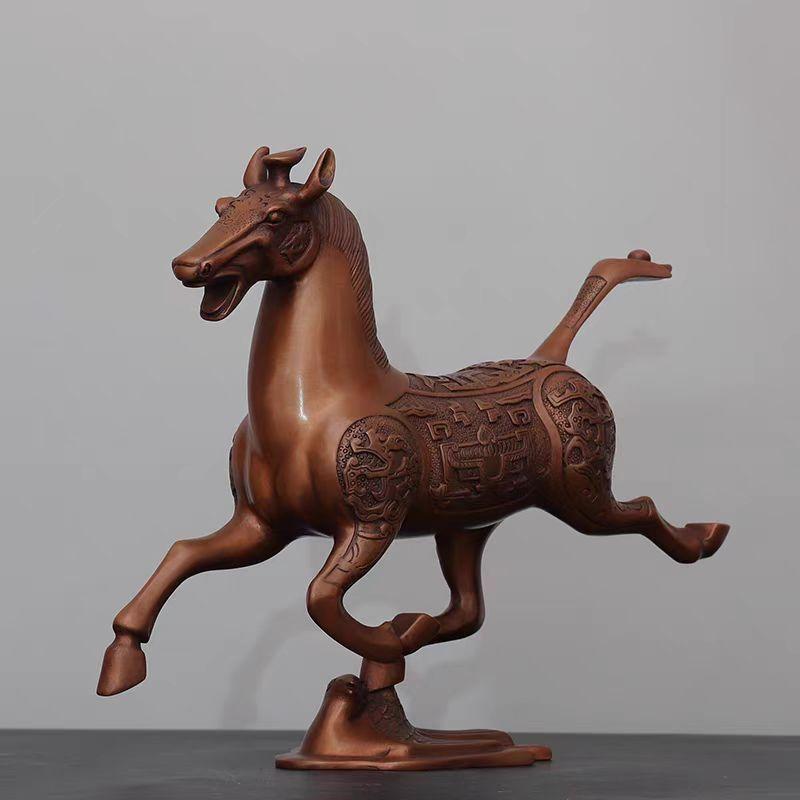 馬 置物 オブジェ ウマ 風水 開運 馬踏飛燕 馬の置物 開運風水 飾り