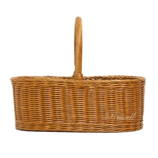 籐 かご バスケット 小物入れ ラタン ハロウィンバスケット お菓子入れ