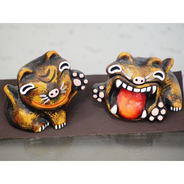 魔除けアイテム ふうがまちいなぶっか やまねこにゃあ 沖縄 置きもの