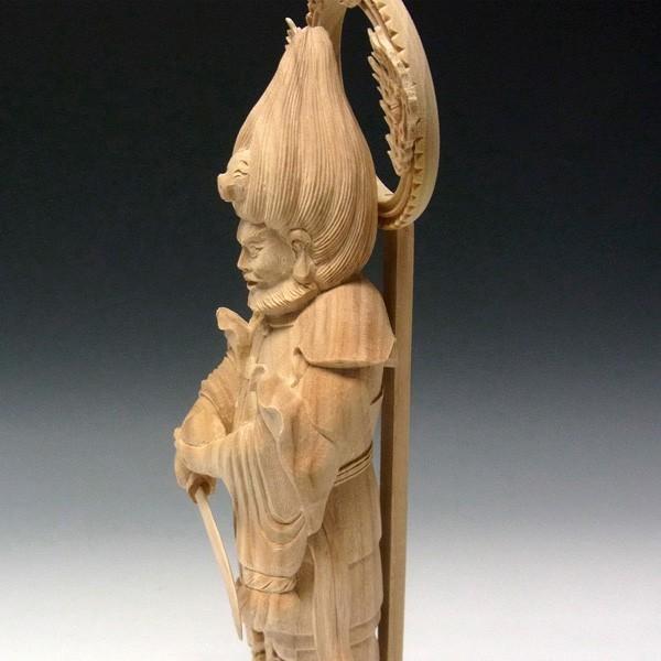 金毘羅大権現像 高さ38cm 楠製 木彫り 仏像 : 仏像と縁起物の専門店 龍