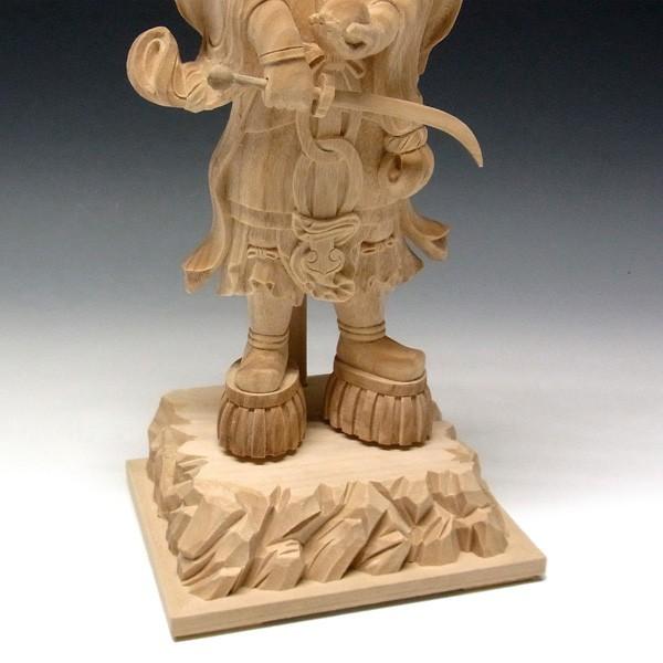 金毘羅大権現像 高さ38cm 楠製 木彫り 仏像 : 仏像と縁起物の専門店 龍