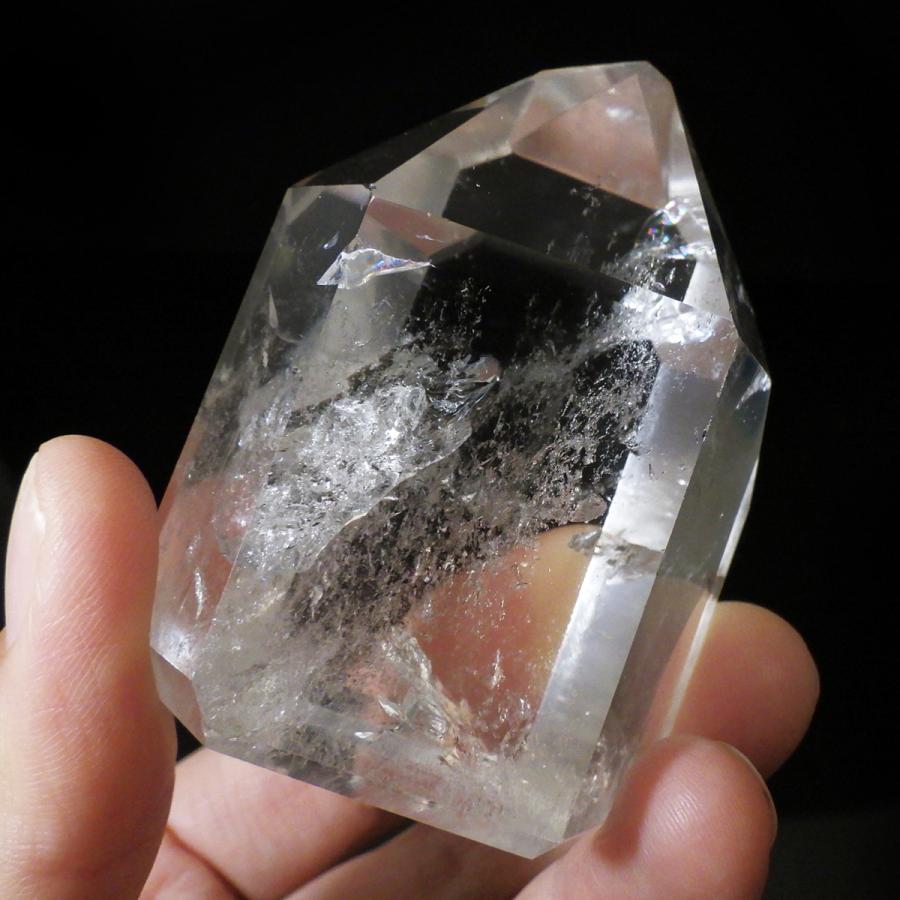 水晶 ポリッシュポイント ブラジル産 クォーツポイント 天然石