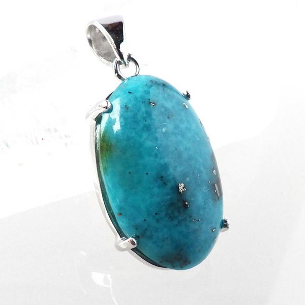 イランターコイズ(ペルシアンターコイズ) ペンダントトップ イラン産