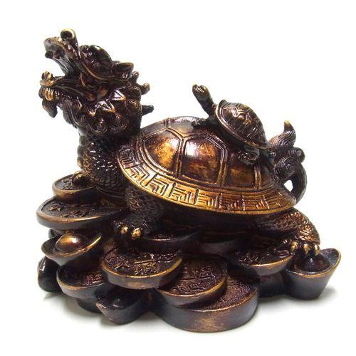 龍亀（ロングイ）10cm 風水 置物 銭亀 : 仏像と縁起物の専門店 龍祥