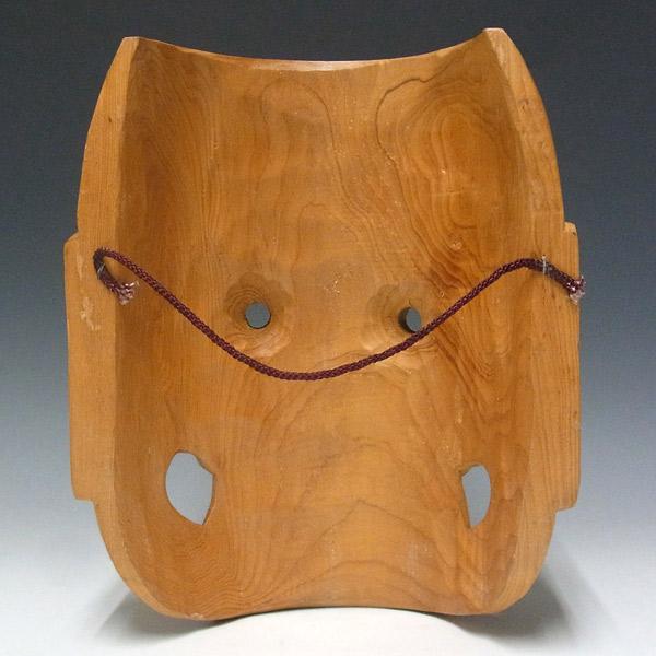 木彫り 大天狗のお面 壁掛け用 日本仏師作品 木曽桧 天狗面 : 仏像と