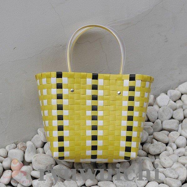 カラフルトートバッグ マザーズバッグ PPバンド カラートート サイズ