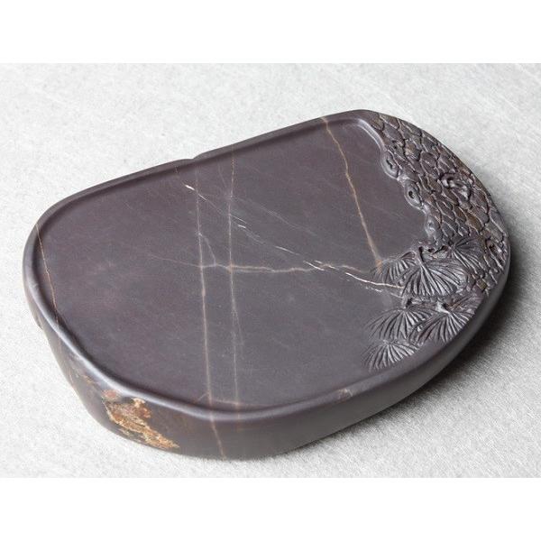 端渓硯 老坑 約4吋 104×69×19mm 一点物 すずり : 書道用品 緑風店