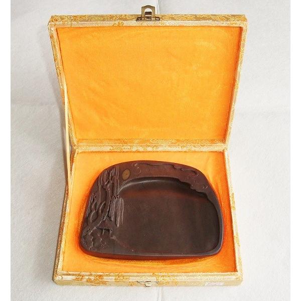 端渓硯 梅花坑 柳月硯 7吋 一品物 すずり : 書道用品 緑風店 - 通販