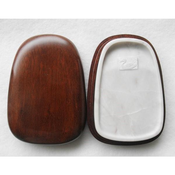 白端渓硯 6吋 一品物 白鳥 すずり : 書道用品 緑風店 - 通販 - Yahoo