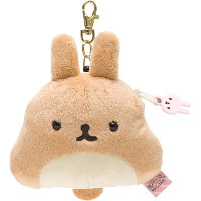 San-X（サンエックス） もふたんず/ぬいぐるみリールパスケース（ぽて