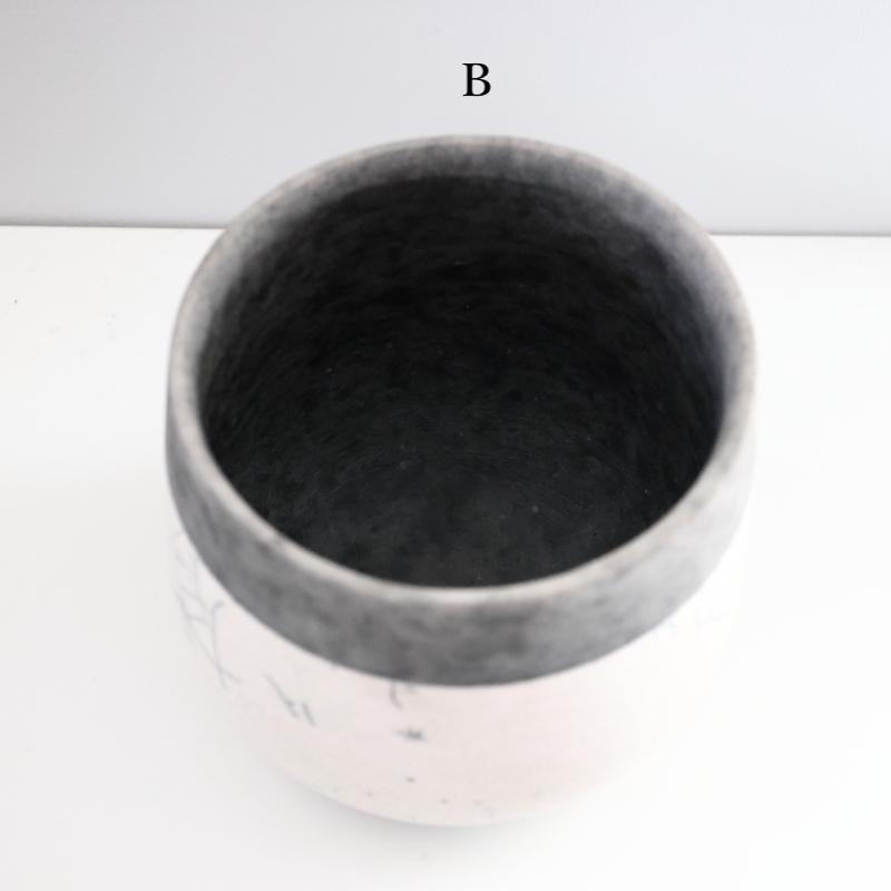 DOMANI Minsk ドマーニ ミンスク 20 パールホワイト 鉢カバー : S