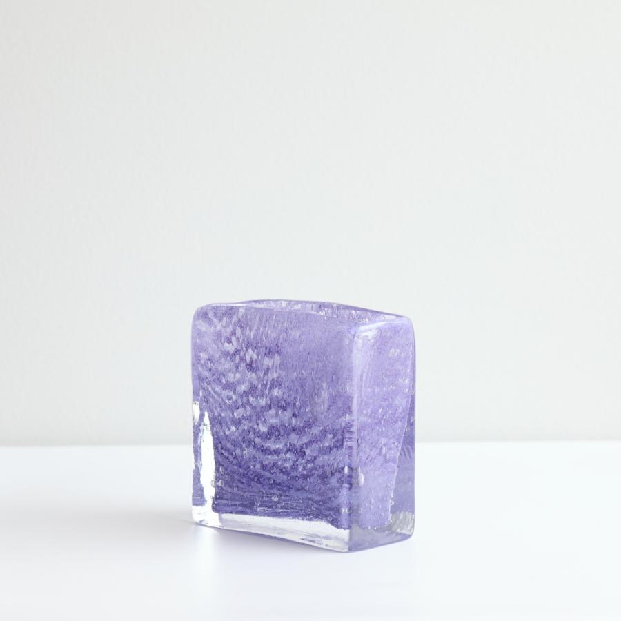 HenryDean ヘンリーディーン スクエアXS ヴェロニカ ガラス花瓶 花器