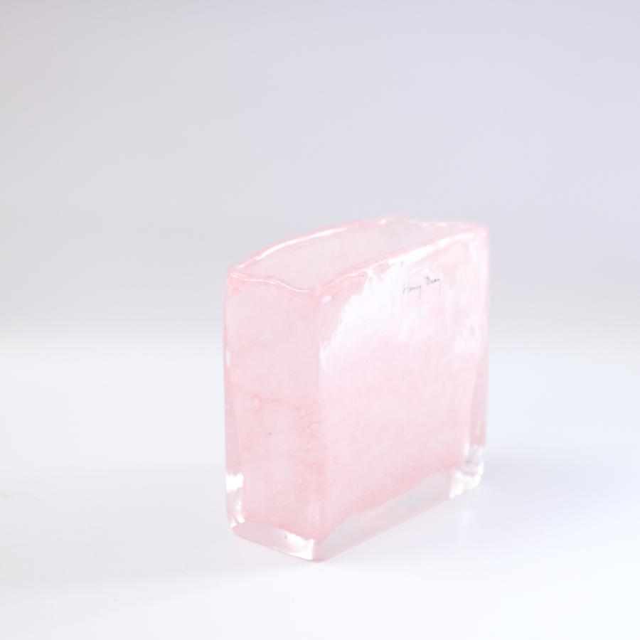 HenryDean ヘンリーディーン スクエアXS ブロッサム ガラス花瓶 花器
