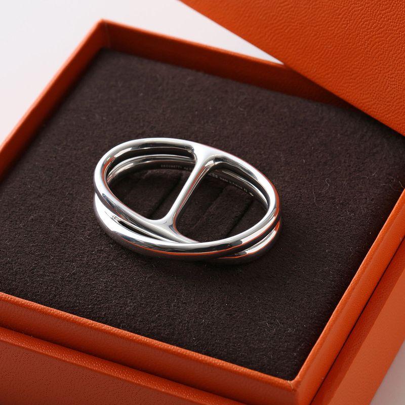 HERMES（エルメス） シェーヌ ダンクル パンク ダブル リング Chaine d