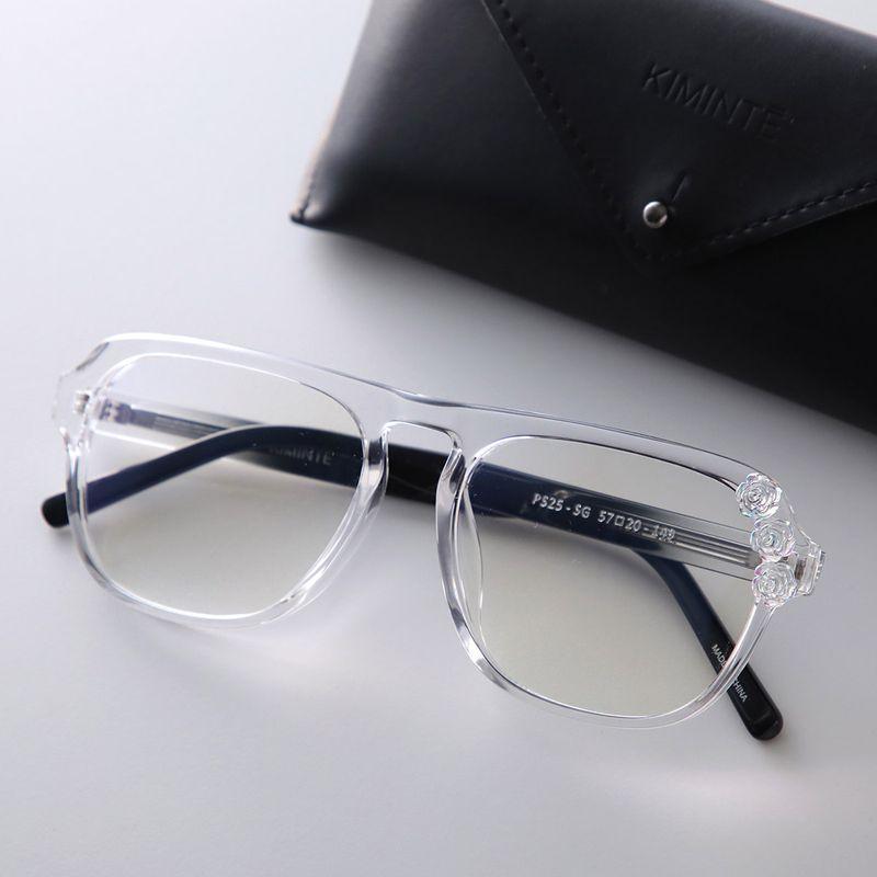 KIMHEKIM キムヘキム メガネ PS25-GL01 レディース ウェリントン型