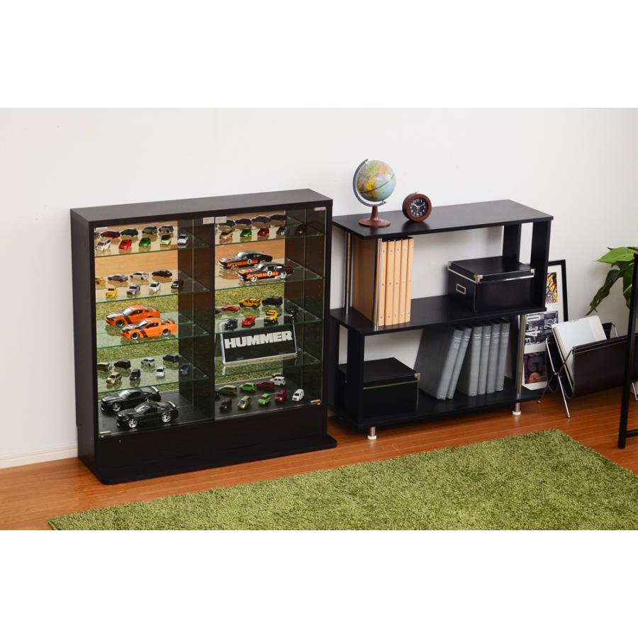 コレクションラック コレクションケース フィギュアラック 幅90 浅型