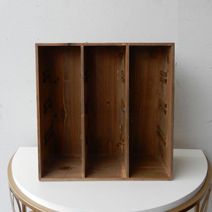 杉古材 シェルフ 12マス 移動棚 ウッド ラック 棚 小物展示 店舗什器