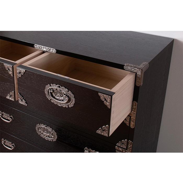 30整理箪笥 民芸家具 和 チェスト 完成品 ミドル 和モダン ミドル